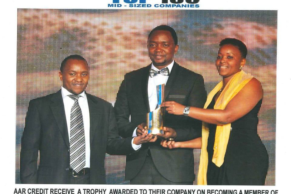 FinCredit is a member of the Kenya top 100 mid-sized companies